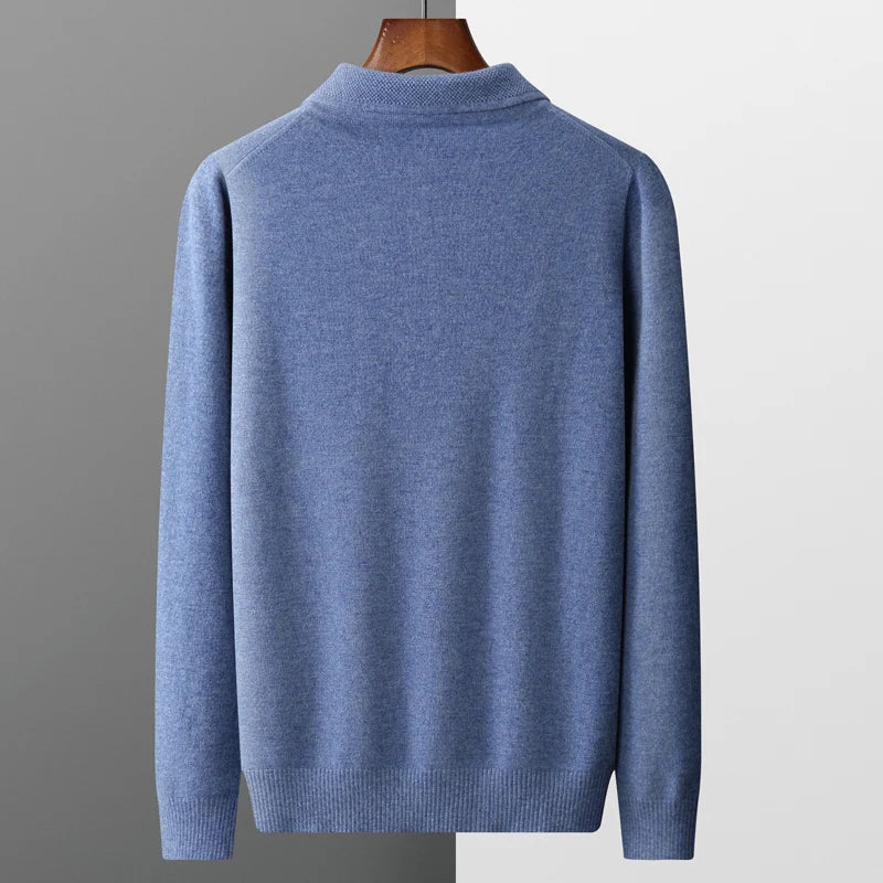 Men's Merino Wool Polo Shirt – Breathable Smart-Casual Top – view 10