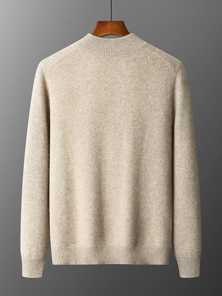 Men's Florenzo Merino Wool Zip-Up Cardigan – Everyday Layering – view 6