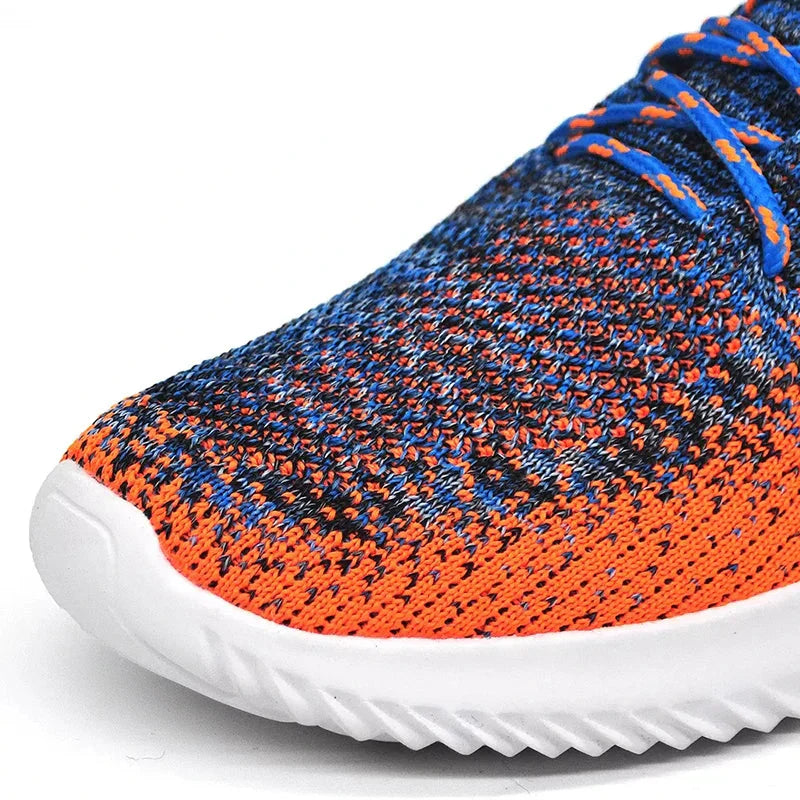 Men's Knit Trainers – Lightweight Breathable Slip-On Shoes – view 6