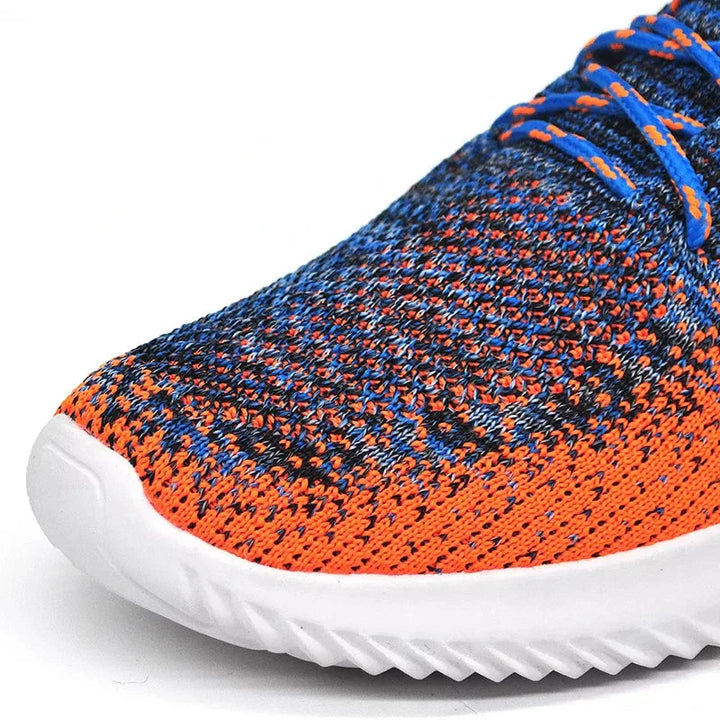Men's Knit Trainers – Lightweight Breathable Slip-On Shoes – view 6