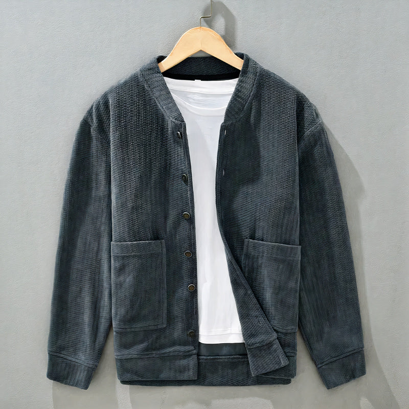 Men's Lightweight Corduroy Jacket – Soft Cotton Casual Layer