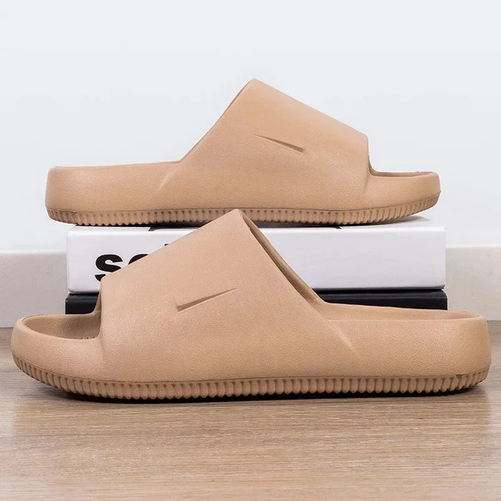 Men's Cushioned Comfort Slides – Slip-Resistant Summer Sandals – view 2