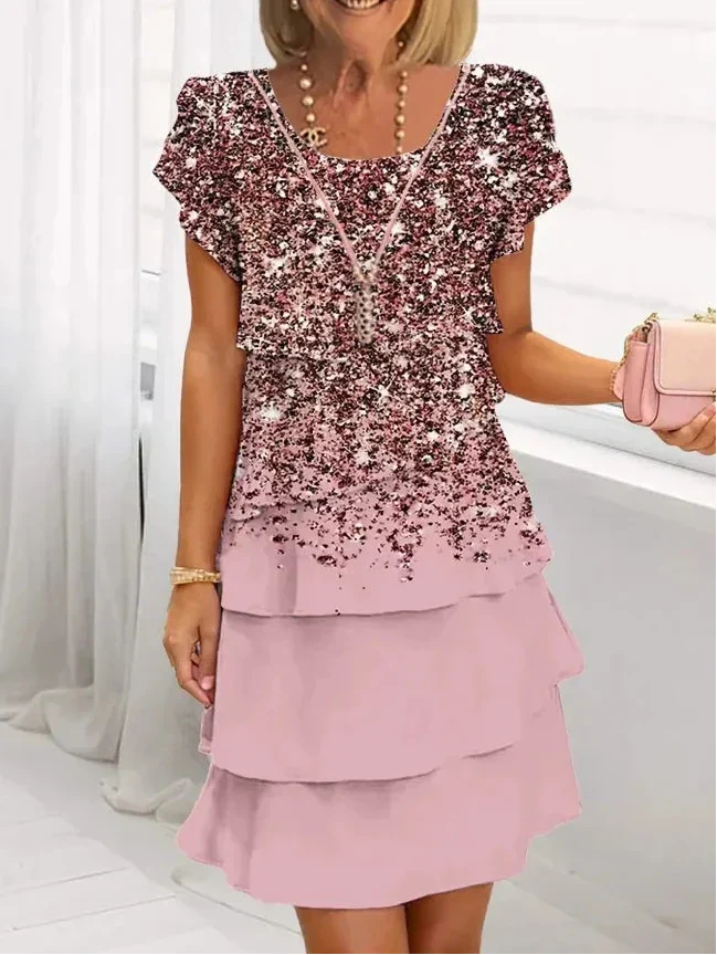 Women's Ruffle Dress - Effortless Elegance for Any Occasion