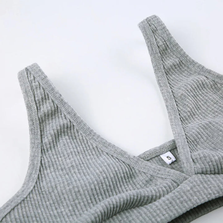 Women's Ribbed Knit Lounge Set – Ridge 3-Piece Hoodie & Shorts