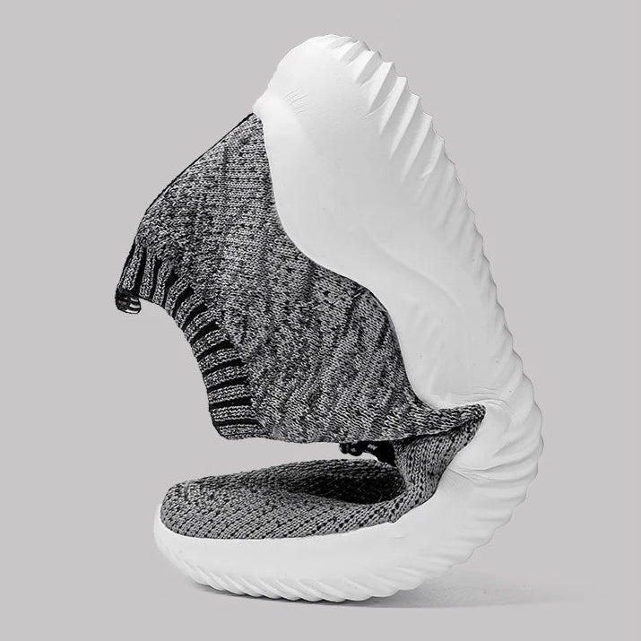 Men's Knit Trainers – Lightweight Breathable Slip-On Shoes