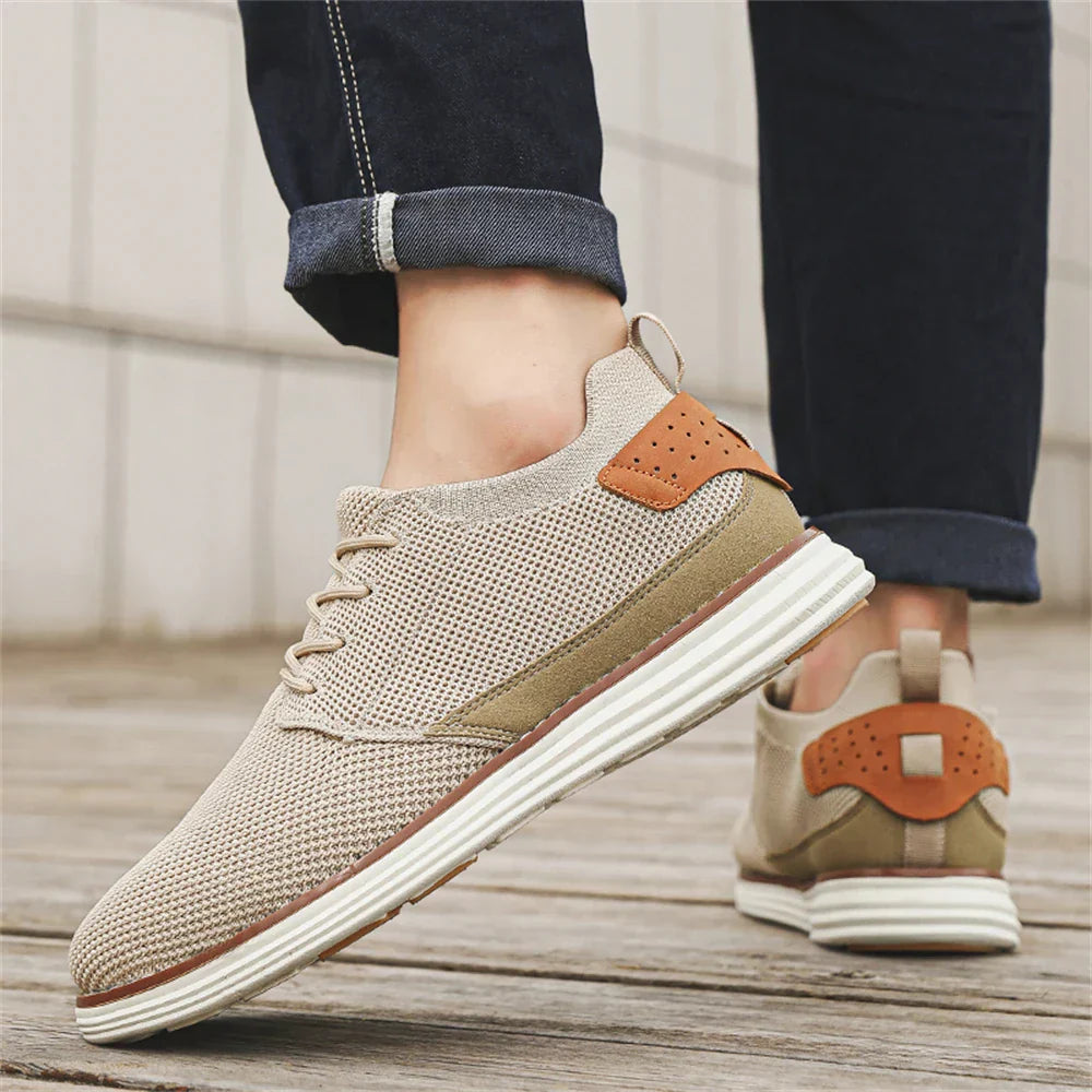 Men's Stellan Knit Oxfords – Breathable Smart-Casual Shoes