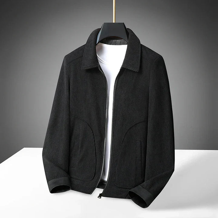 Men's Wide-Wale Corduroy Jacket – Zip-Front Casual Layer – view 6