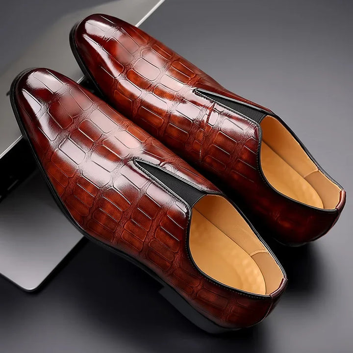 Men's Leather Penny Loafers – Smart Casual Slip-On Shoes – view 4