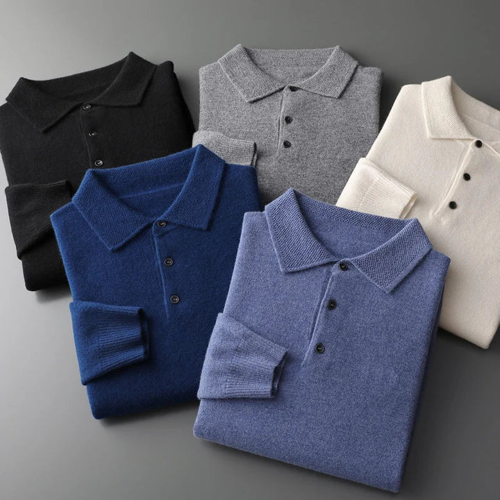 Men's Merino Wool Polo Shirt – Breathable Smart-Casual Top – view 2