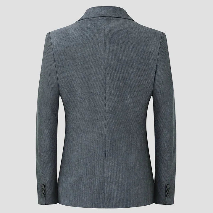 Men's Corduroy Blazer – Tailored Patch-Pocket Sport Coat – view 5
