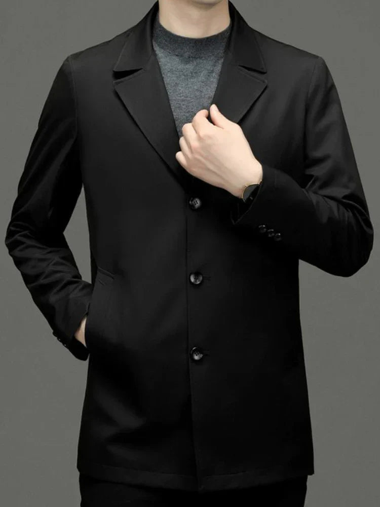 Men's Lightweight Technical Jacket – Tailored Commuter Layer – view 4