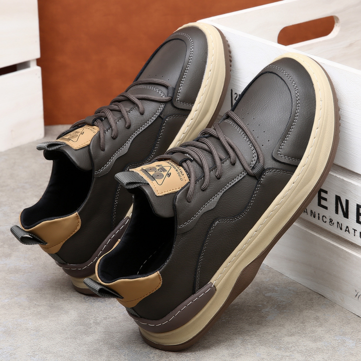 Men's Leather Trainers – Handcrafted Italian Leather Sneakers – view 11