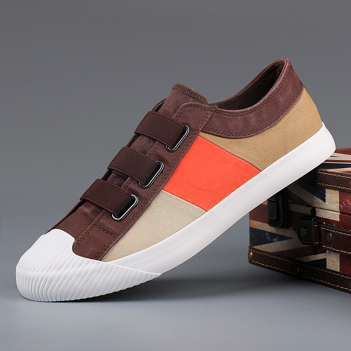 Men's Canvas Trainers – Cushioned Everyday Street Style