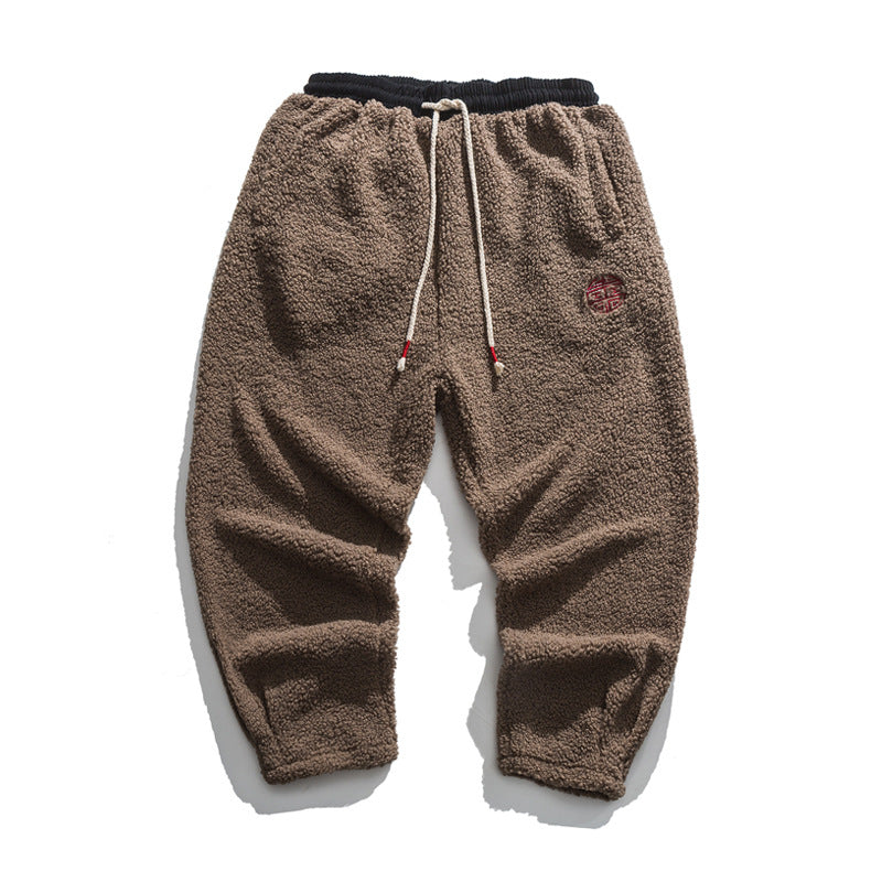 Men's Embroidered Joggers – Soft Japanese-Inspired Comfort – view 10