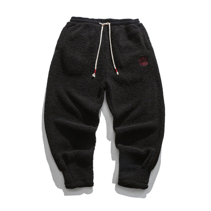 Men's Embroidered Joggers – Soft Japanese-Inspired Comfort – view 11