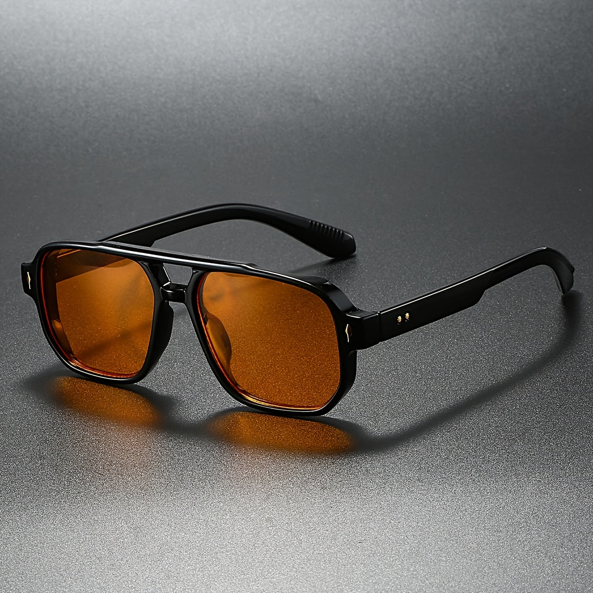 Men's Aviator Sunglasses – UV400 Double-Bridge Frames