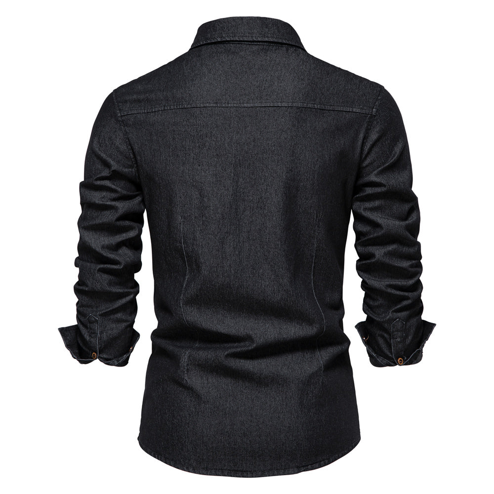 Men's Cotton Button-Down Shirt – Smart Casual Everyday Wear – view 5