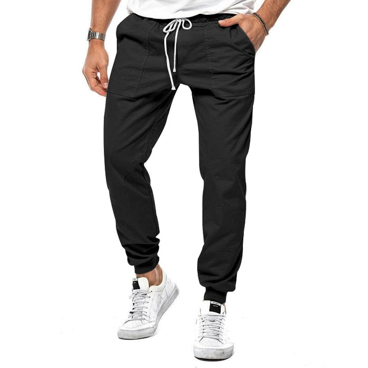 Men's Linen Blend Joggers – Breathable Relaxed-Fit Trousers – view 8