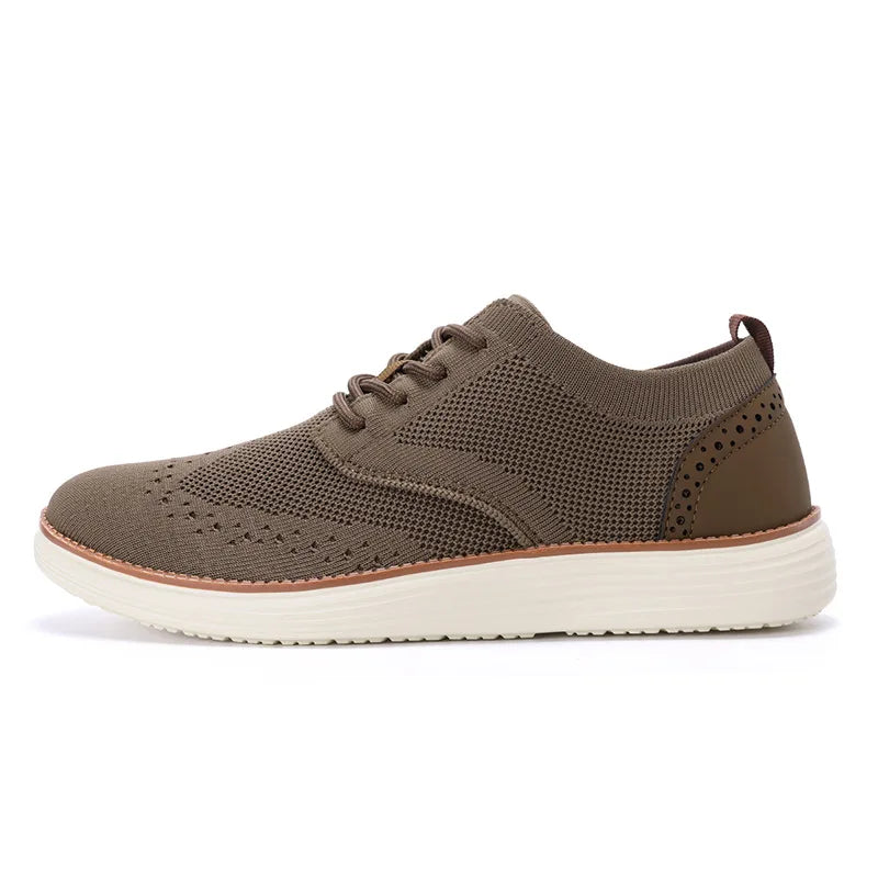 Men's Knit Trainers – Breathable Sock-Fit Everyday Sneakers – view 10