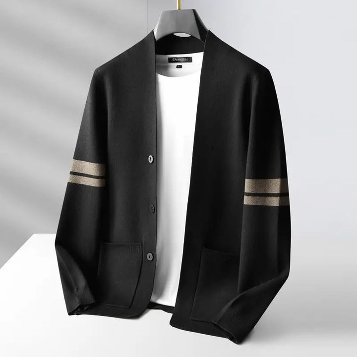 Men's Lightweight Knit Cardigan – Slim Fit Layering Essential – view 2