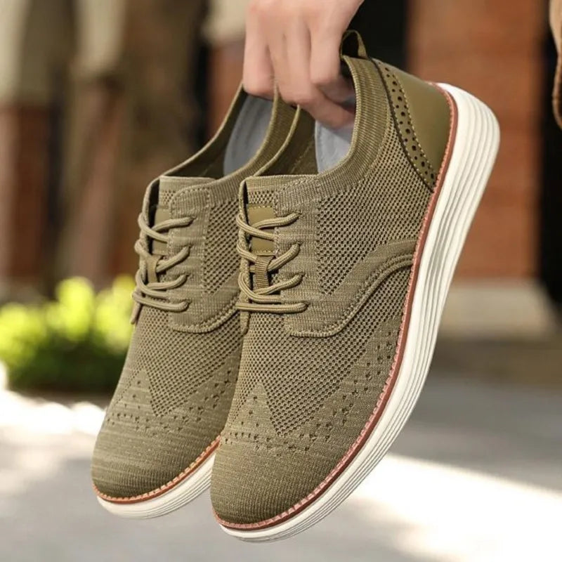 Men's Knit Trainers – Breathable Sock-Fit Everyday Sneakers – view 6
