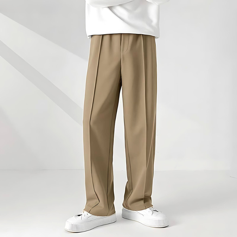 Men's Pleated Trousers – Lightweight Tailored Office to Evening