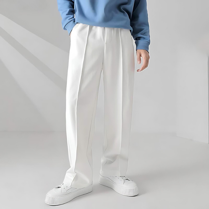 Men's Pleated Trousers – Lightweight Tailored Office to Evening – view 3