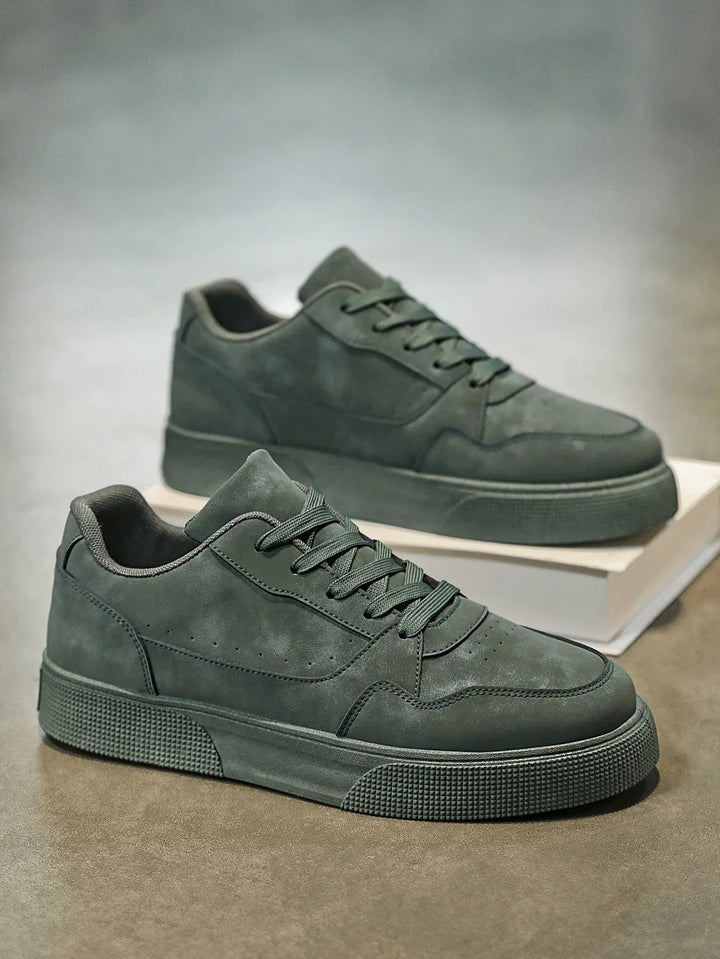 Savona Men's Suede Trainers – Smart Casual Everyday Shoes – view 6