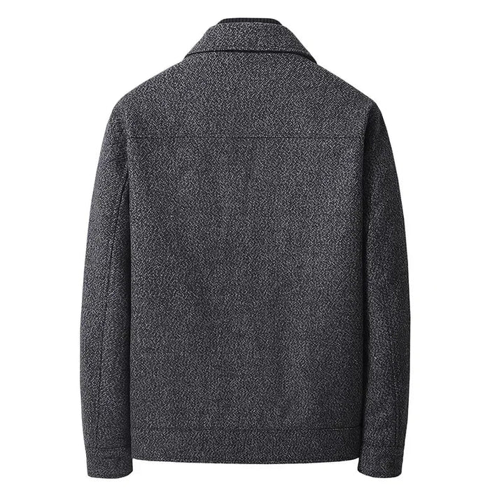 Men's Twill Jacket – Padded Zip-Up Layer for Cool Days – view 8