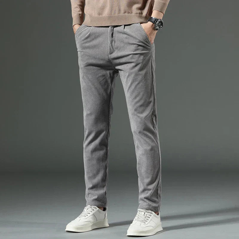 Men's Corduroy Trousers – Relaxed Fit Smart Casual Cords – view 2