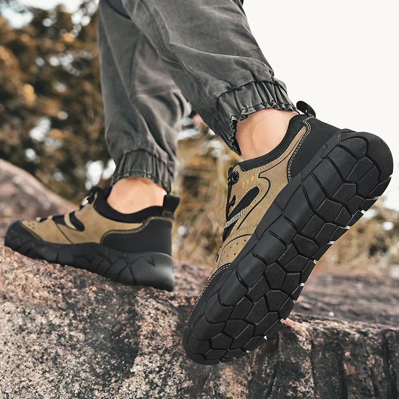 Men's Suede Trail Trainers – Lightweight Hiking to City Wear