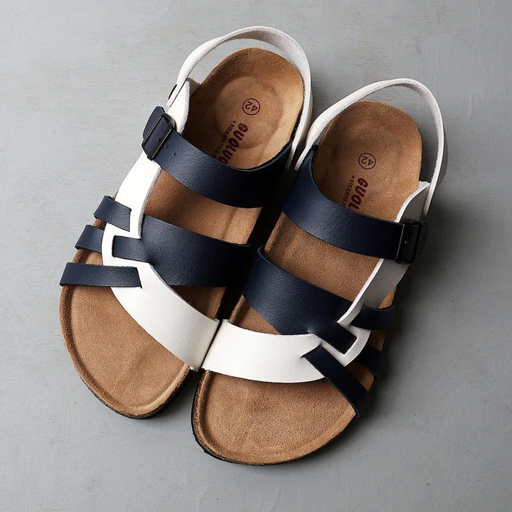 Women's Leather Sandals – Cushioned Comfort for Summer Days – view 8