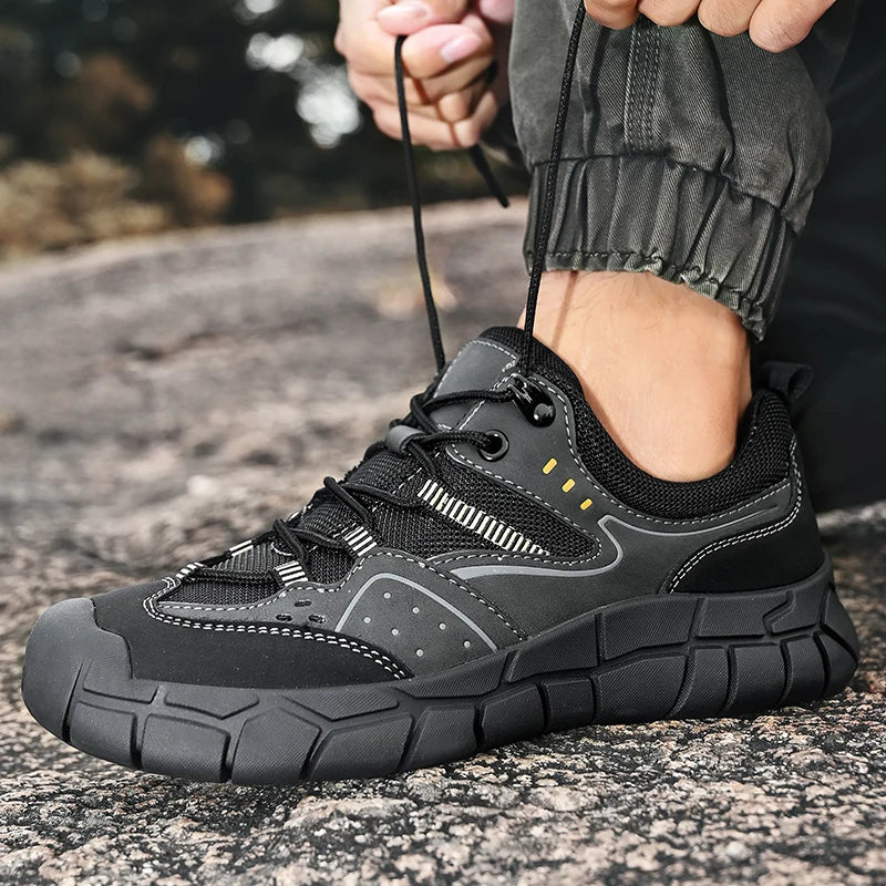 Men's Suede Trail Trainers – Lightweight Hiking to City Wear