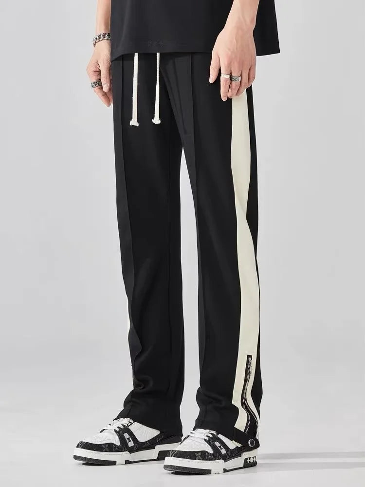 Men's Cool Stride Breathable Casual Trousers – Elastic Waist