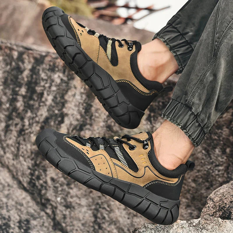 Men's Suede Trail Trainers – Lightweight Hiking to City Wear