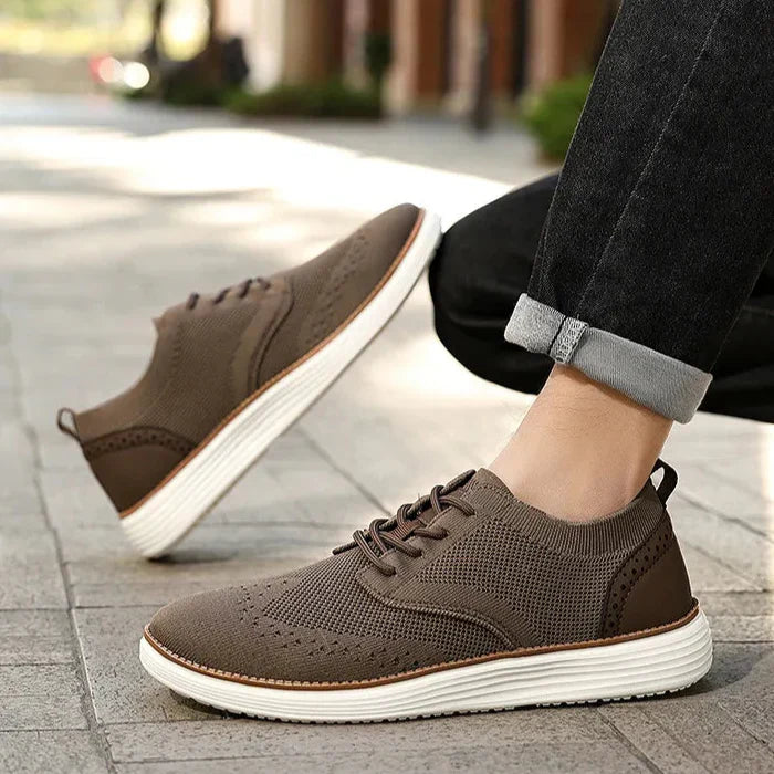 Men's Knit Trainers – Breathable Sock-Fit Everyday Sneakers – view 8