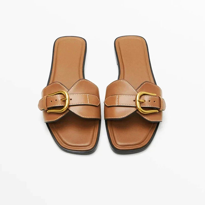 Women's Geneva Buckle Sandals – Cushioned Smart Summer Style – view 10