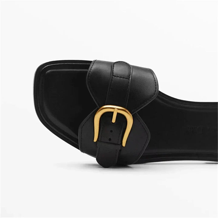 Women's Geneva Buckle Sandals – Cushioned Smart Summer Style – view 11