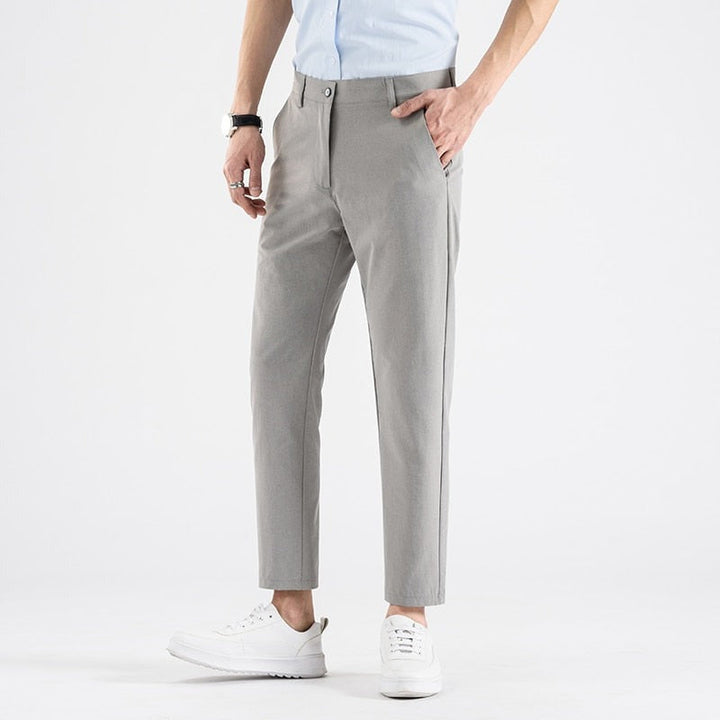Men's Stretch Tailored Chinos – Straight Leg Smart Casual – view 7