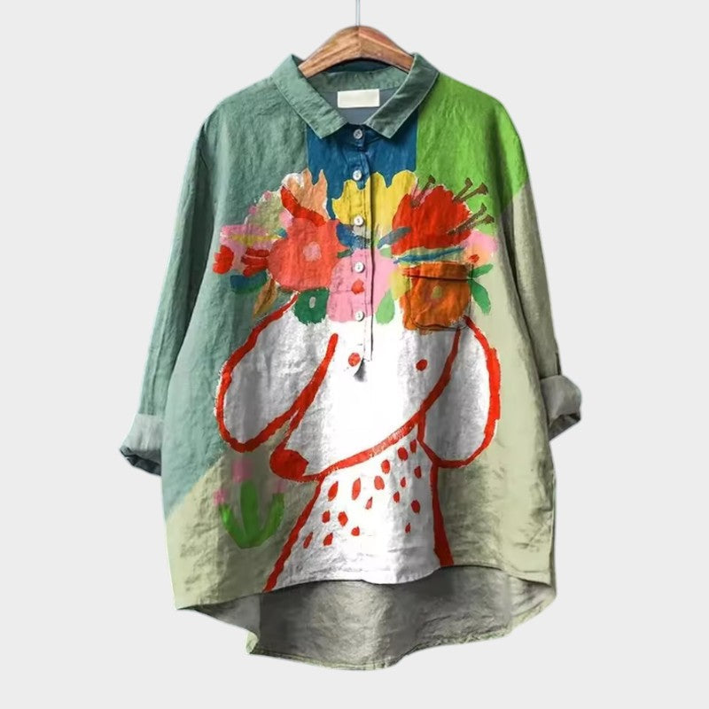 Women's Milla Blouse - Lightweight Everyday Elegance