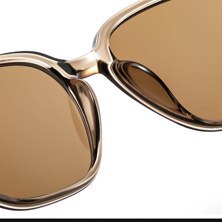 Men's Polarised Wood Sunglasses – Barcelona Statement Frames – view 4