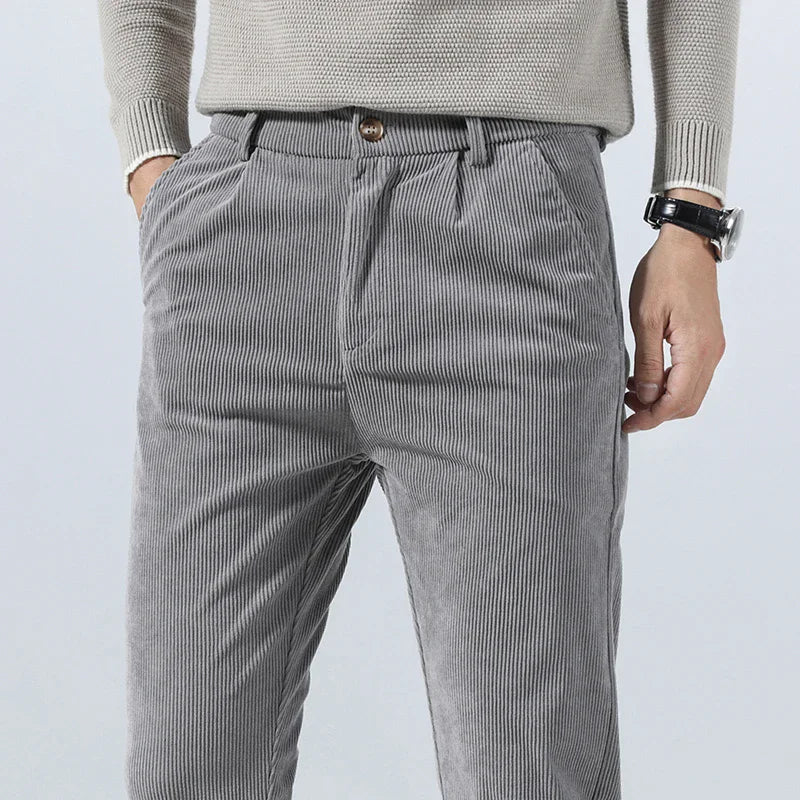 Men's Corduroy Trousers – Relaxed Fit Smart Casual Cords – view 5