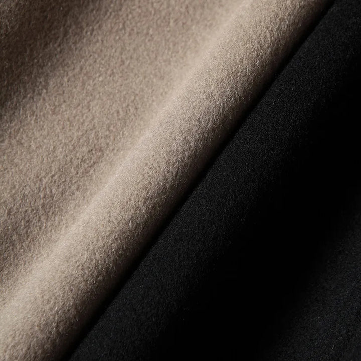 Men's Pure Wool Hooded Overcoat – Refined City Winter Coat – view 4