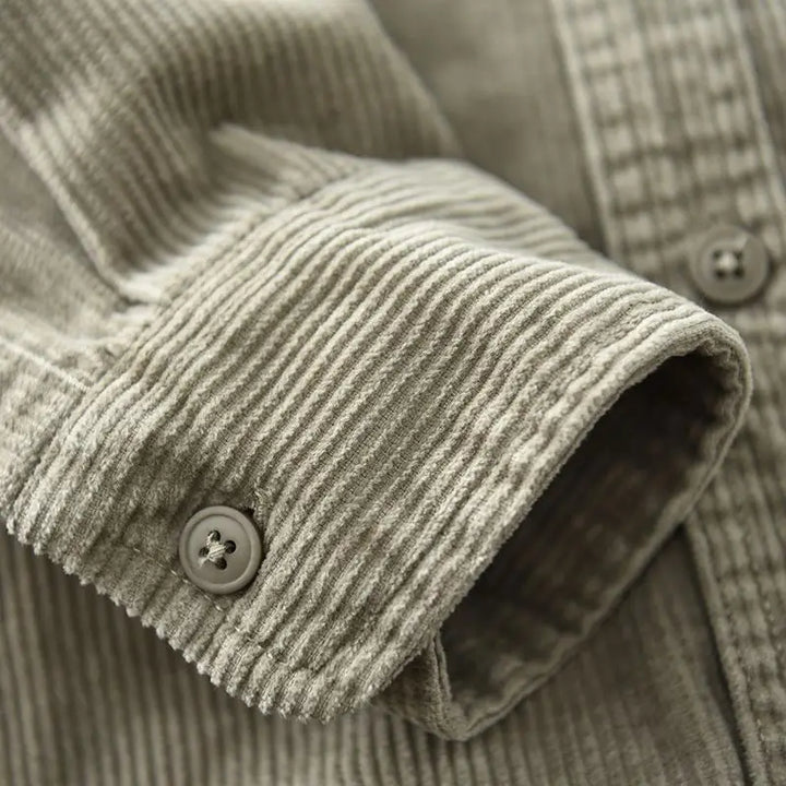 Men's Fine-Wale Corduroy Shirt – Relaxed Autumn Essential – view 9