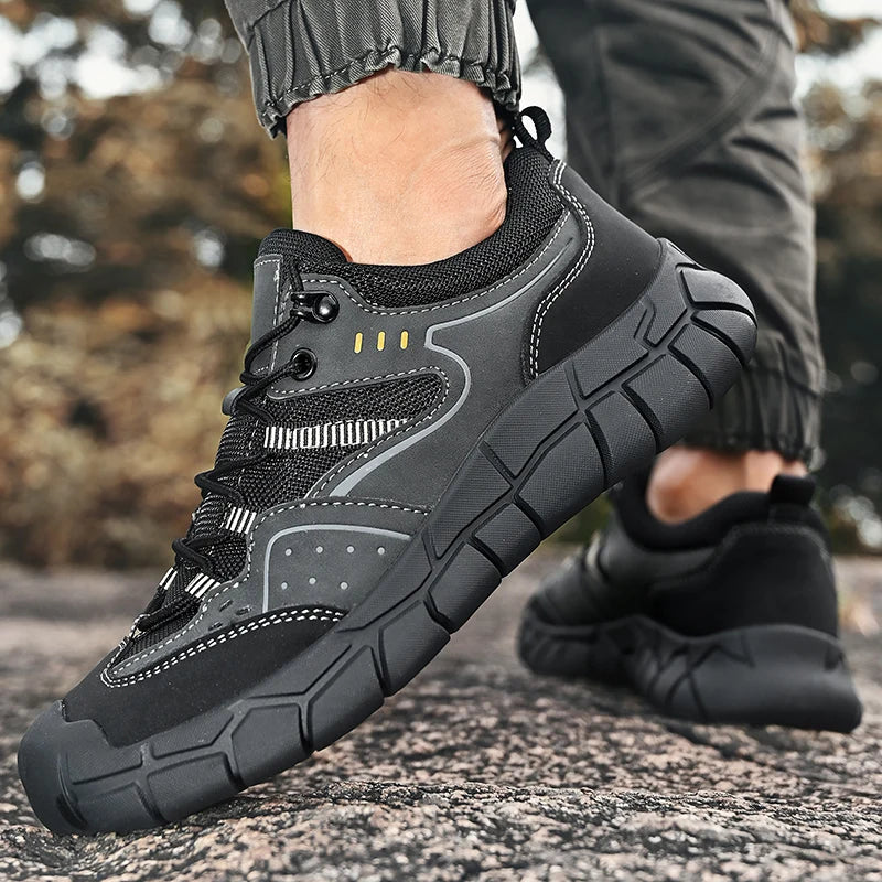 Men's Suede Trail Trainers – Lightweight Hiking to City Wear