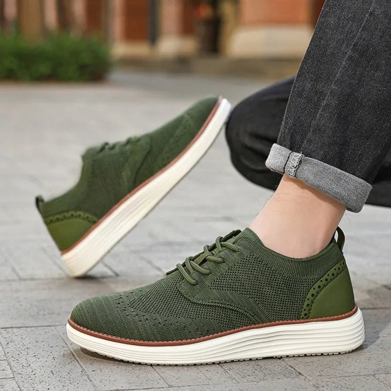 Men's Knit Trainers – Breathable Sock-Fit Everyday Sneakers – view 5