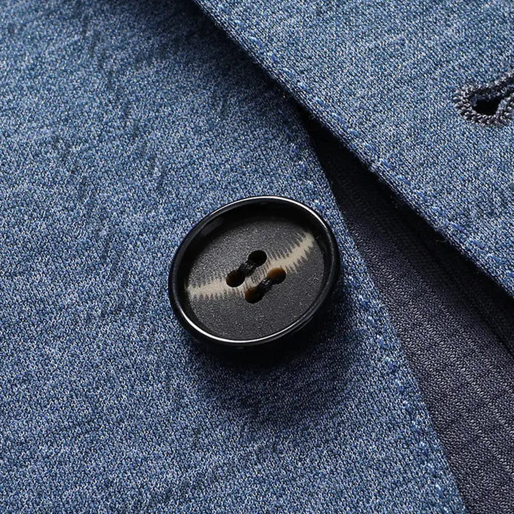 Men's Textured Tailored Blazer – Two-Button Smart Occasion Wear – view 5