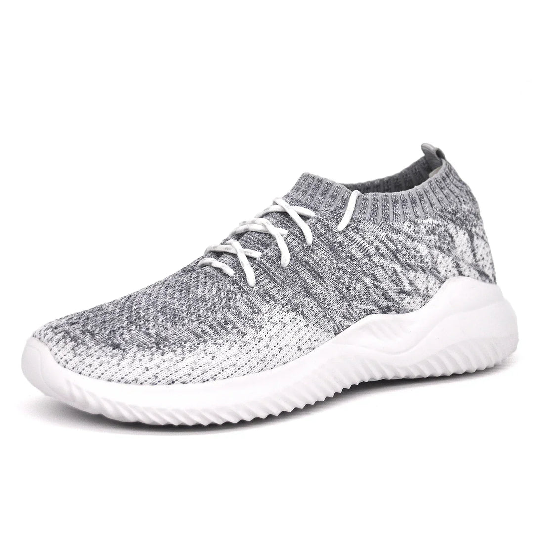 Men's Knit Trainers – Lightweight Breathable Slip-On Shoes – view 2