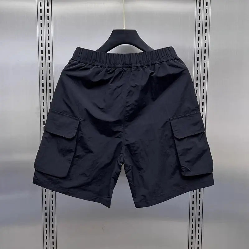 Men's CityTrek Lightweight Cargo Shorts – Zip Pocket Utility – view 2
