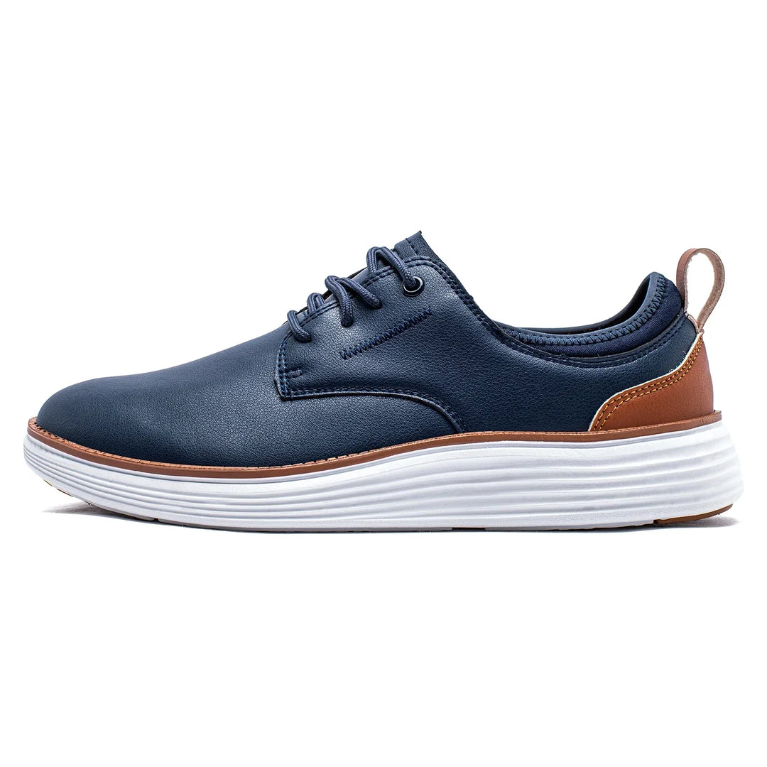 Men's Leather Trainers – Smart Casual Shoes for Everyday Wear – view 2